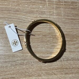 Tory Burch Classic Gold Bangle Bracelet